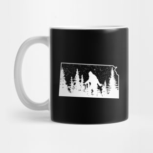 Kansas Bigfoot Gift Mug